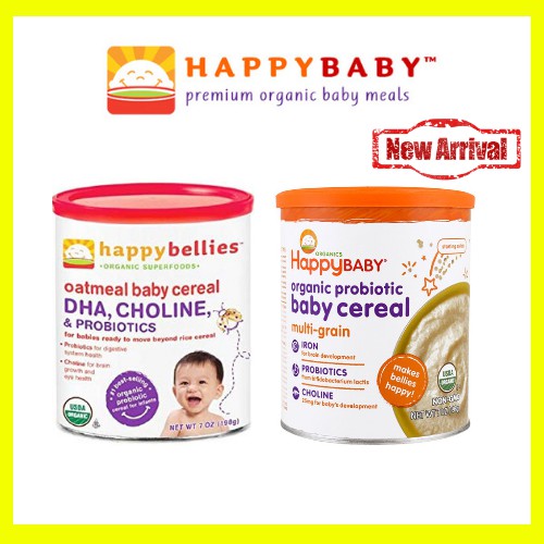 Happy Baby Happy Bellies Organic Multigrain Cereal (6, atelieryuwa