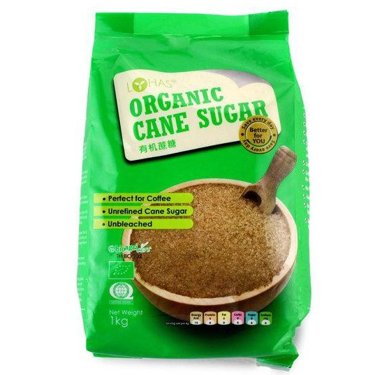 Lohas Organic Cane Sugar 1Kg (Philippines) Shopee Malaysia