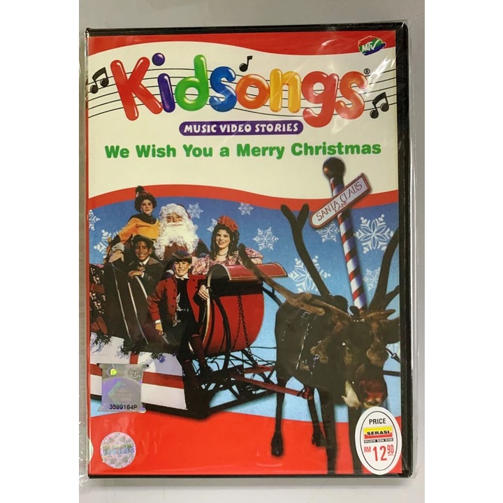 Kidsongs Music Video Stories We Wish You A Merry Christmas VCD Xmas