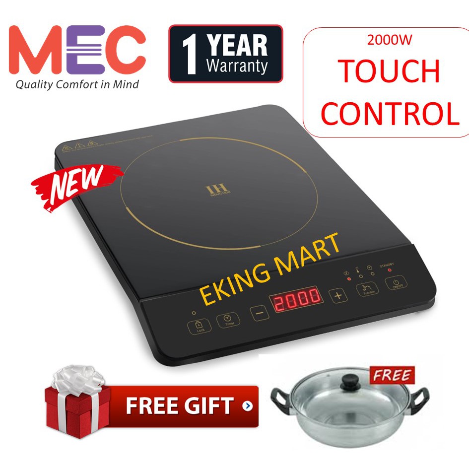 MEC Electric Induction Cooker / Stove (Touch Control) MID 3200 With
