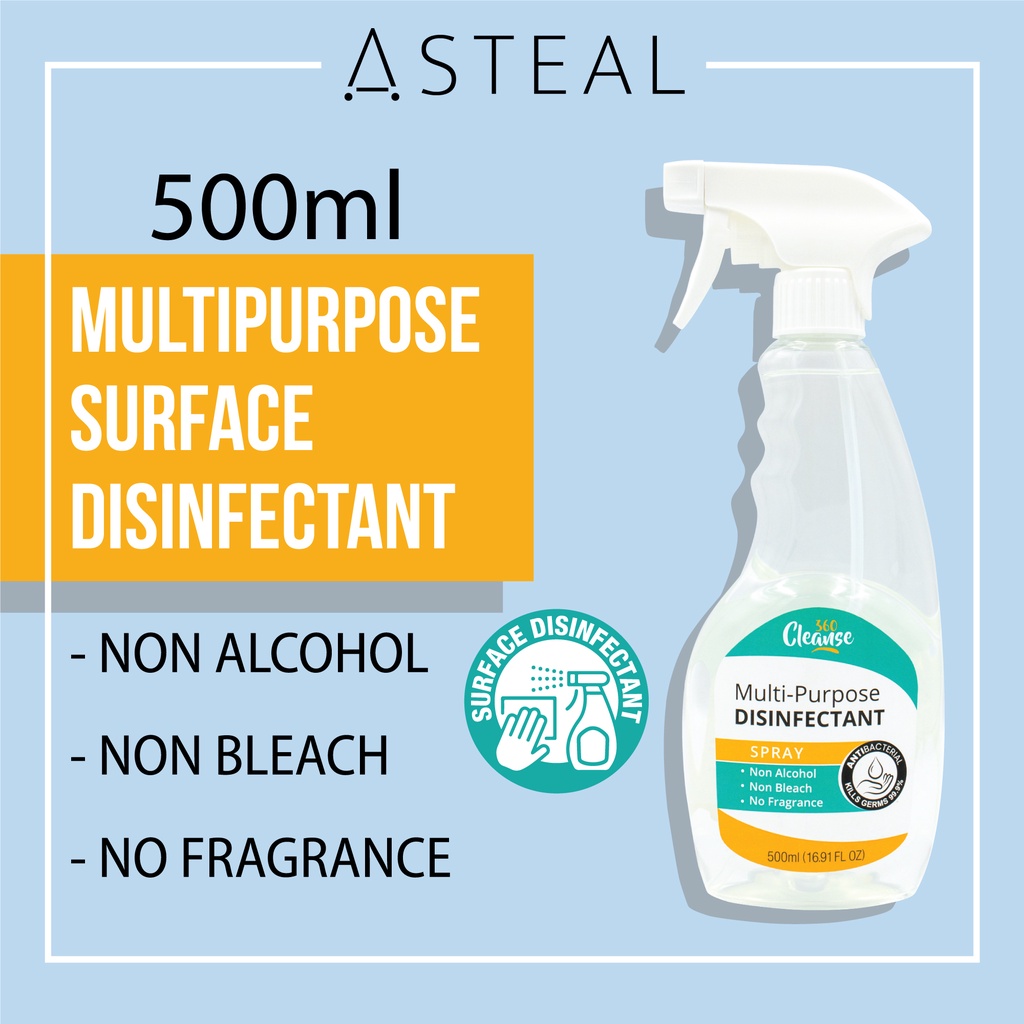 Cleanse360 MultiPurpose Surfaces Disinfectant [Spray / Liquid 500ml] Shopee Malaysia