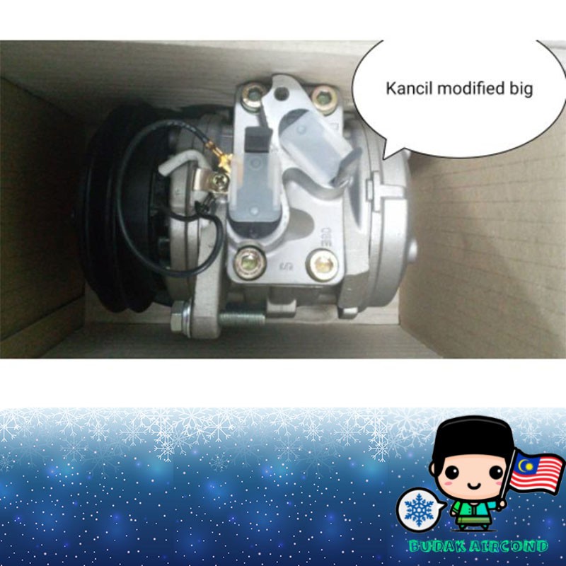 PERODUA Kancil denso compressor AIR COND PUMP( DENSO SYSTEM modified to