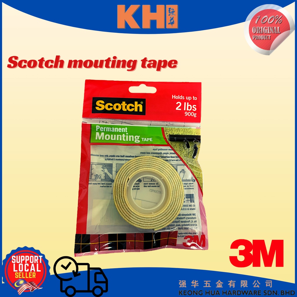 3M scotch mounting tape Shopee Malaysia