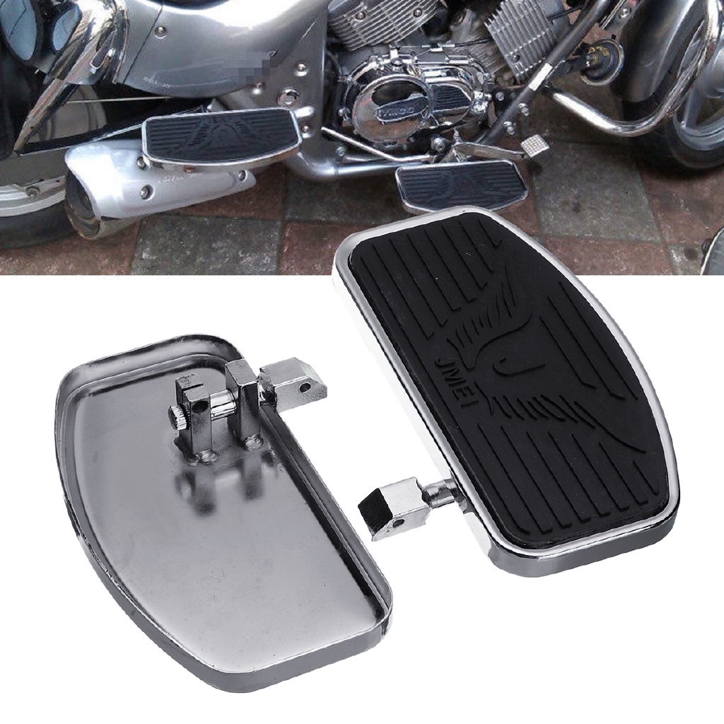 Motorcycle Driver Front Footboards Floorboards Eagle Pattern For Honda
