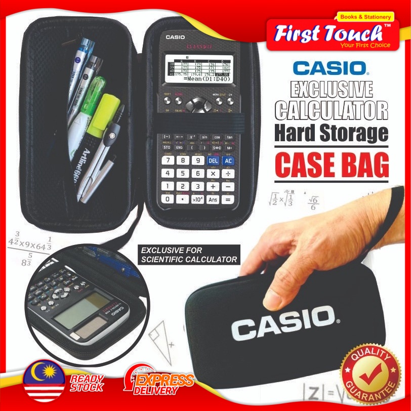 CASIO Calculator Exclusive Bag Kalkulator Beg Case Bag Protective Pouch