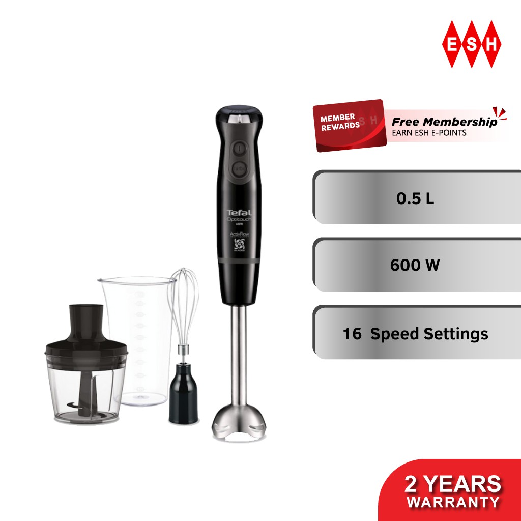 Tefal HB8338 Optitouch Hand Blender Shopee Malaysia