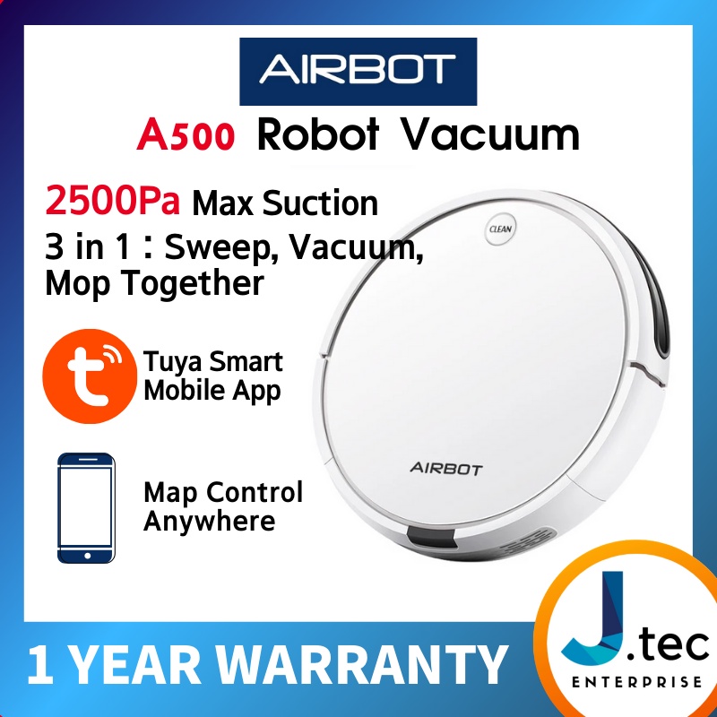 AIRBOT A500 2500Pa Robot Vacuum Cleaner / APP Control [1 Year Warranty