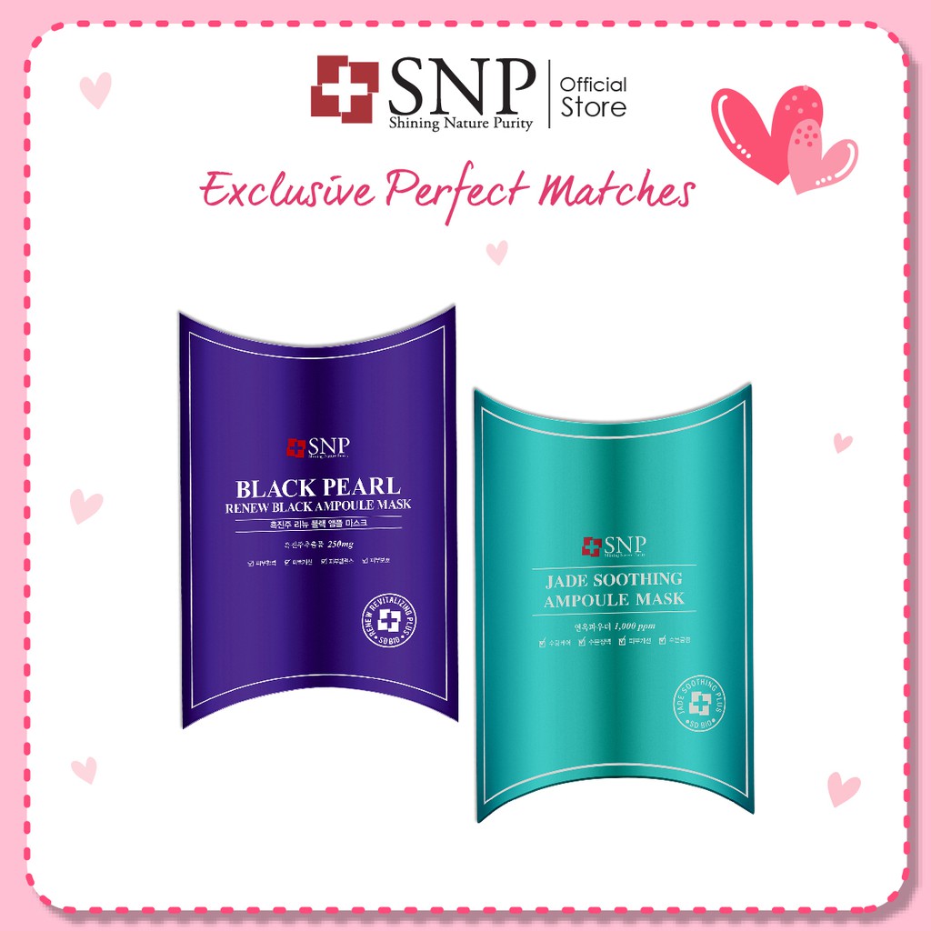 SNP Joyful Season Gift Set Buy 1 Pack Get 1 Free Ampoule Series Face Mask Pack Shopee Malaysia