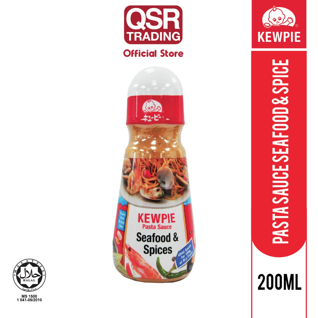 KEWPIE Pasta Sauce Seafood And Spice (200ml) Shopee Malaysia