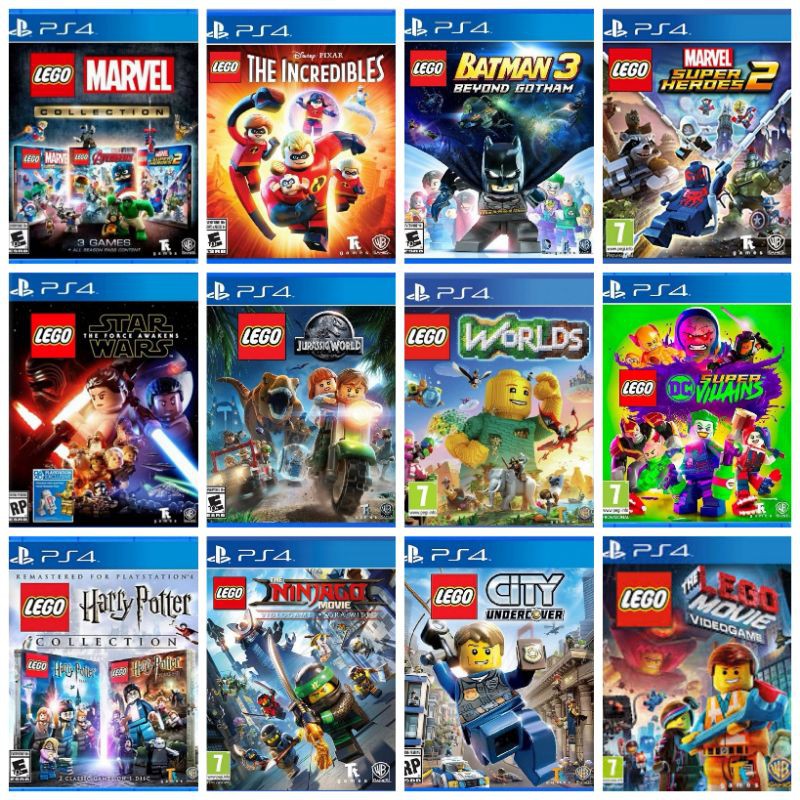 [READY STOCK!] PS4 LEGO Series Game Disc (new & sealed) Shopee Malaysia