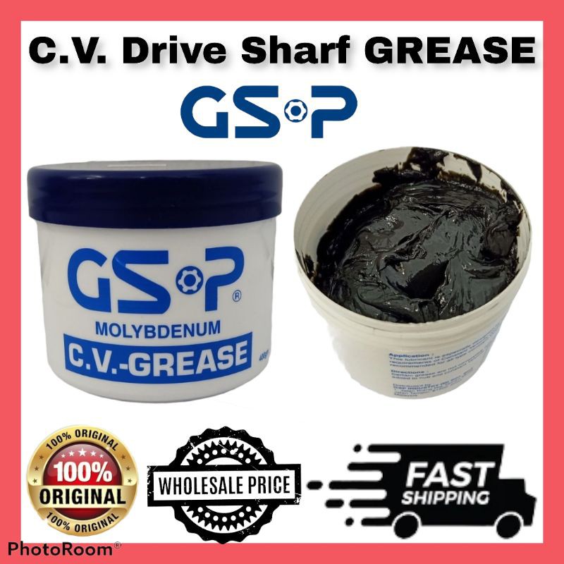 GSP MOLYBDENUM DRIVE SHAFT C.V. GREASE 400GM Shopee Malaysia