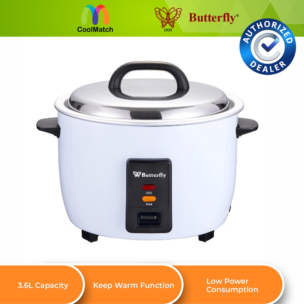 BUTTERFLY ELECTRIC RICE COOKER 3.6L & 5.6L Shopee Malaysia