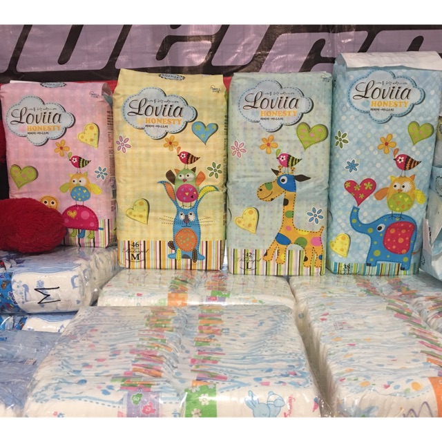 LOVIIA HONESTY DIAPERS (TAPE) Shopee Malaysia