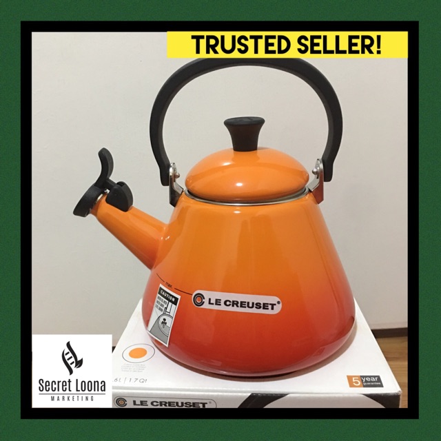 LE CREUSET KETTLES (ORANGE) Shopee Malaysia
