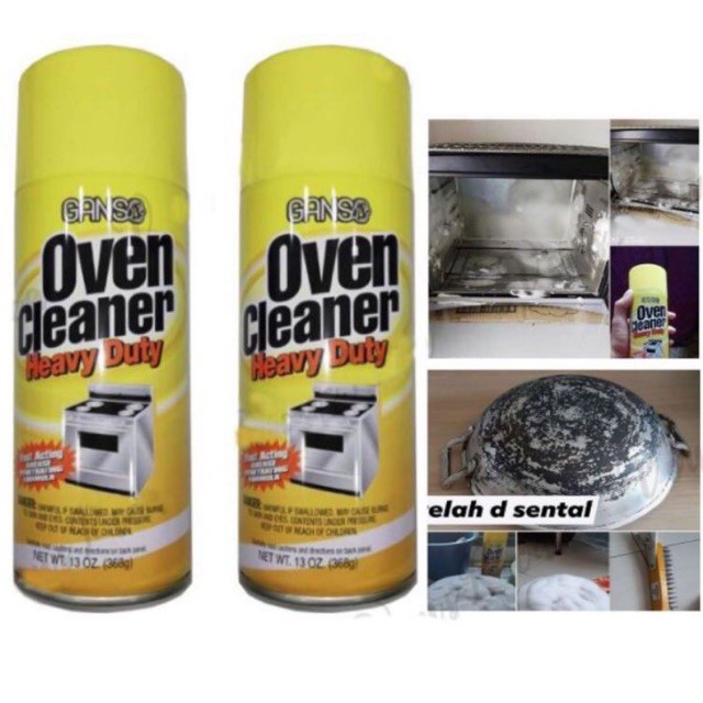 READY STOCK OVEN CLEANER BY GANSO HEAVY DUTY/PENCUCI DAPUR GAS & OVEN