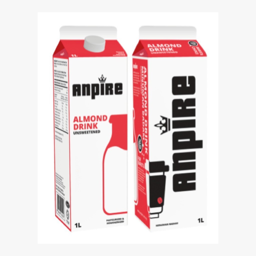 AnpireDairy Free Unsweetened Almond Drink (1L) [PreOrder] Shopee