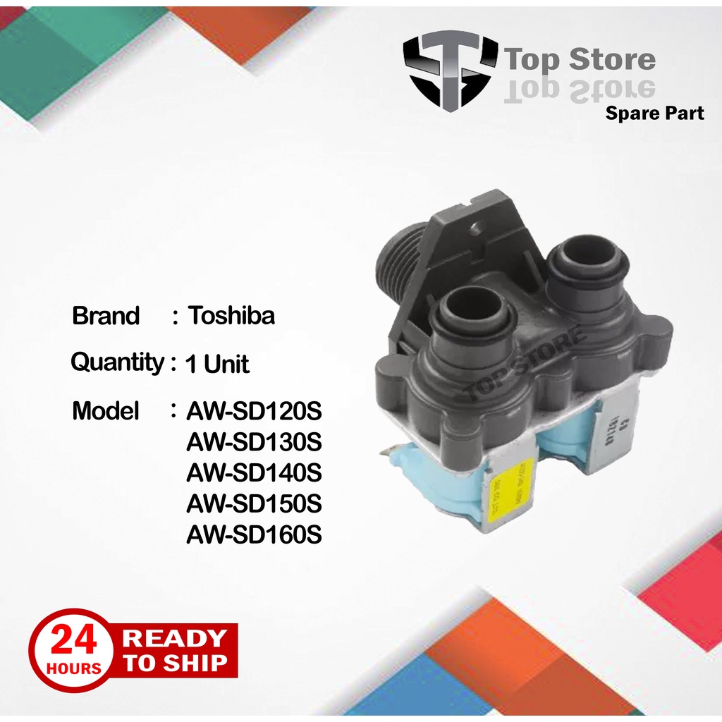 Toshiba Washing Machine Water Inlet Valve AWSD120S AWSD130S AWSD140S
