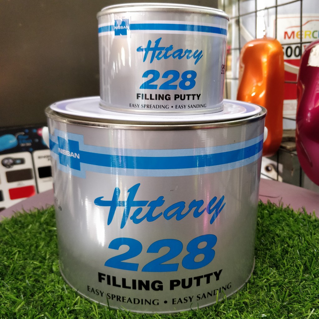 Hitary 228 Filling car Putty GREY 0.5KG/3KG Shopee Malaysia