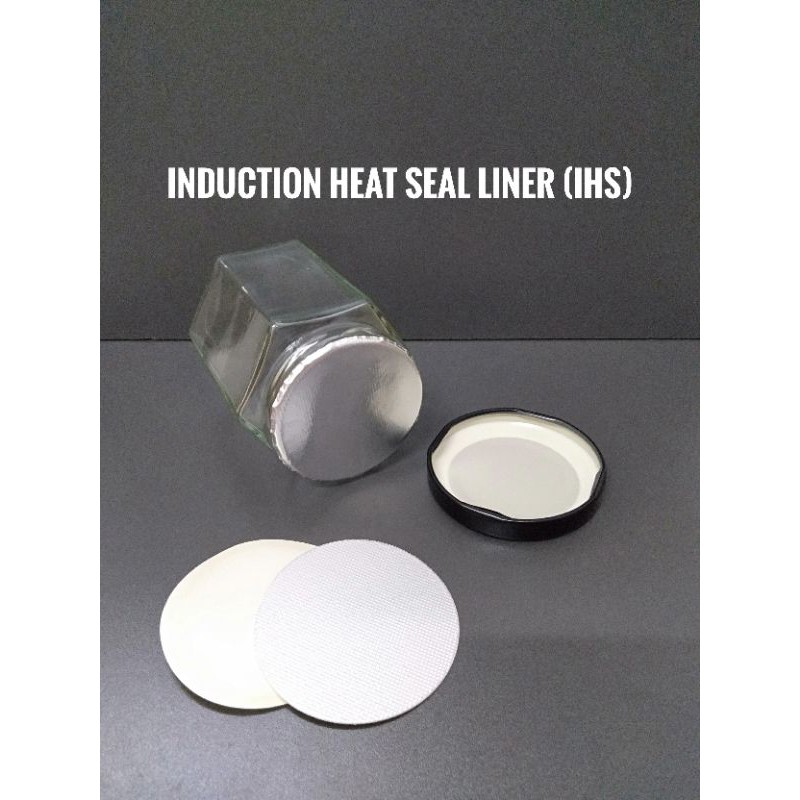 [1pkt 20/100pcs] INDUCTION HEAT SEAL LINER (IHS); ALUMINIUM FOIL