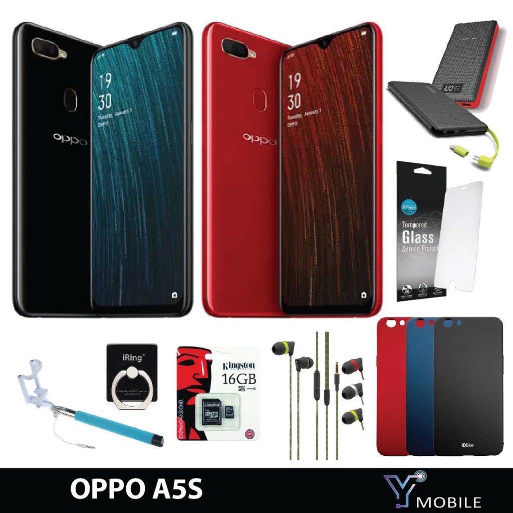 OPPO A5S [3GB RAM+32GB ROM] ORIGINAL MALAYSIA SET WITH
