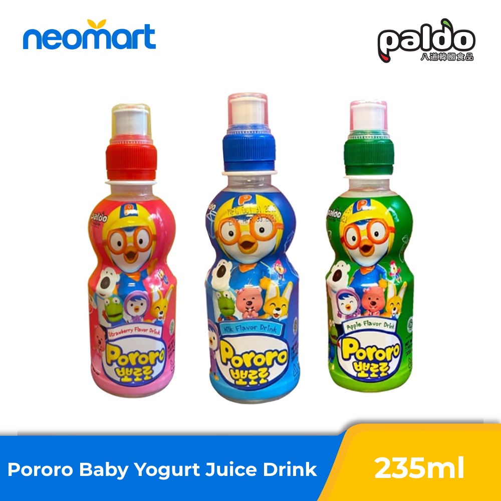 PALDO Korean Pororo Baby Yogurt Juice Drink 235ml Shopee Malaysia