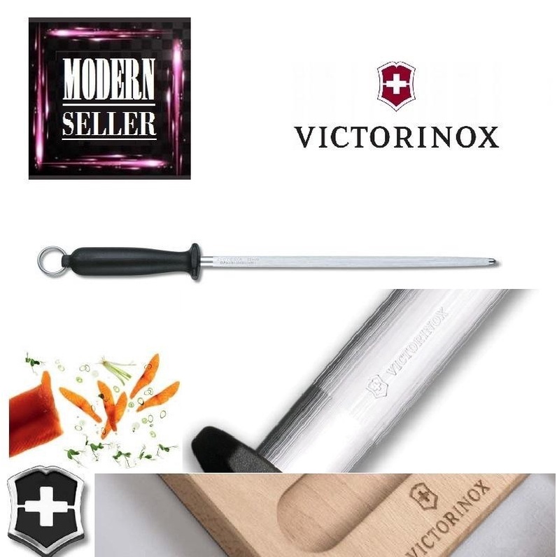 KNF0218 VICTORINOX ROUND BUTCHER SHARPENING STEEL / KNIFE SHARPENER