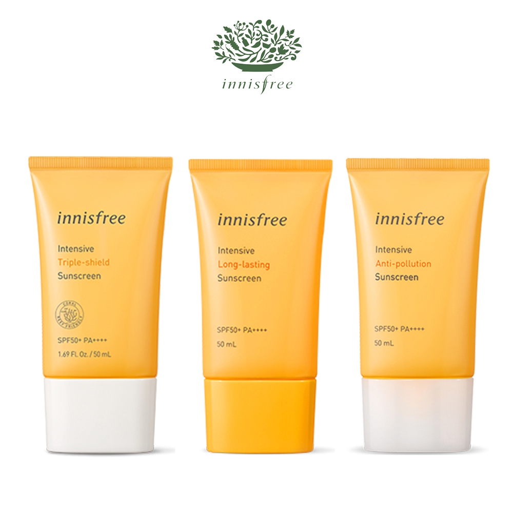 Innisfree Intensive Sunscreen SPF50+ PA++++ (50ml) Shopee Malaysia