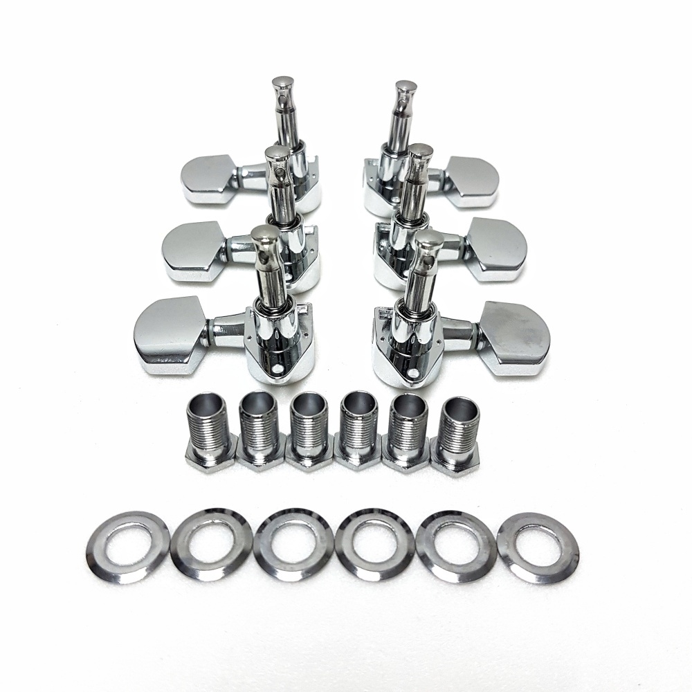 Takamine TGP0550C Original Tuning Machine Heads CHROME for Acoustic
