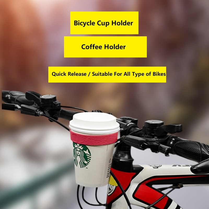 Bicycle Coffee Cup Holder Milk Tea Cup Holder Stroller Bottle Holder