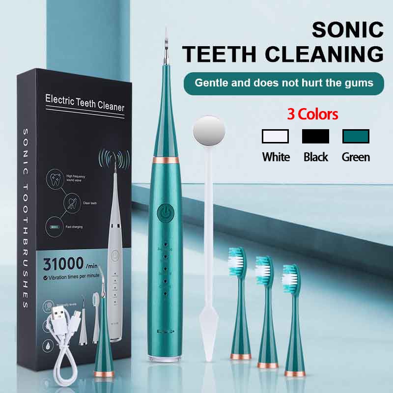 [MEG'S] Ultrasonic Sonic Dental Scaler Electric Vibration Toothbrush