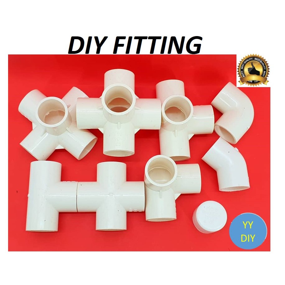 (20MM DIAMETER INNER) PVC PIPE JOINT FITTING ELBOW CONNECTOR 20mm (NOT