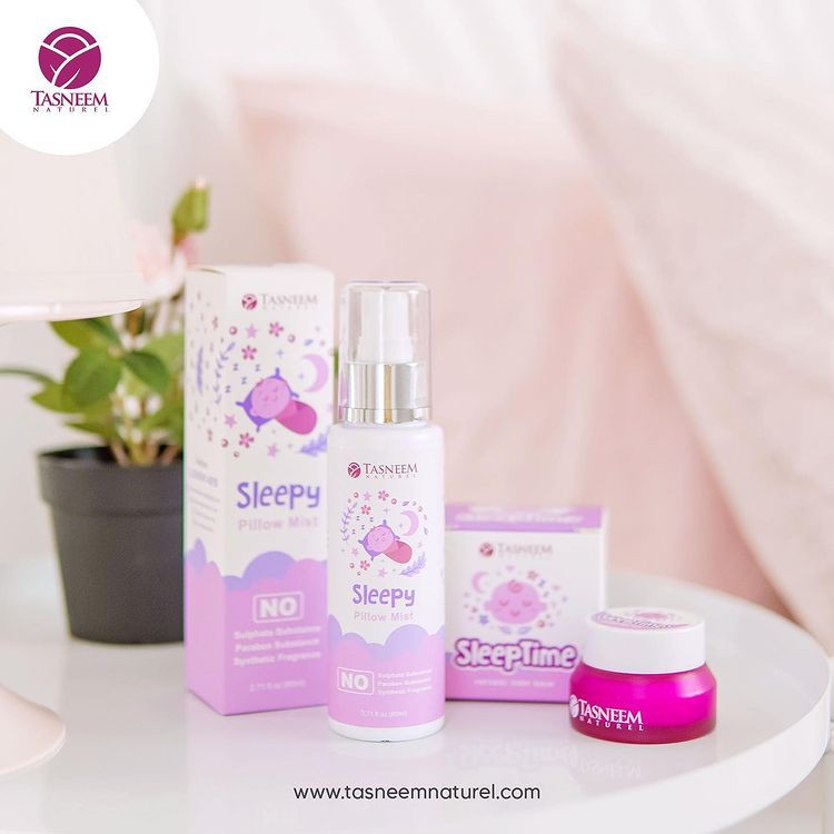 Sleepy Pillow Mist Sleepy Spray Set Tidur Lena Tasneem Naturel Shopee