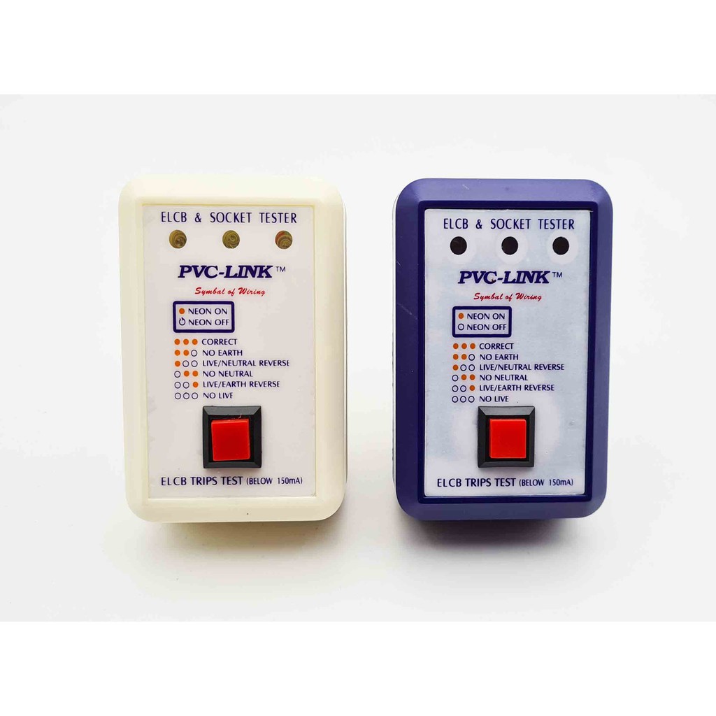 13 AMP ELCB TRIPS TEST & SOCKET TESTER 150mA Shopee Malaysia