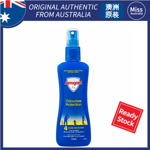 Aerogard Odorless 4 Hours Protection Insect Repellent Spray 175ml