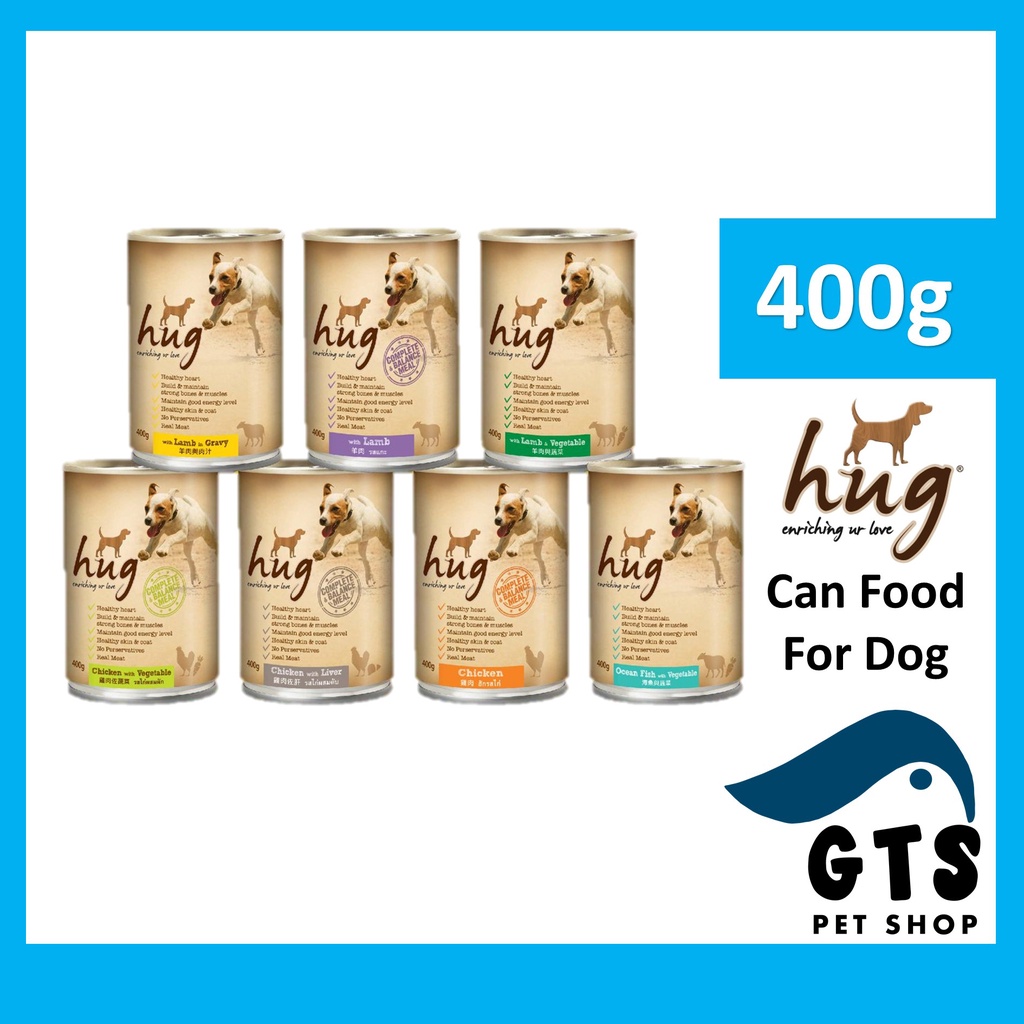 Hug Dog Can Food 400g Dog Wet Canned Food Shopee Malaysia