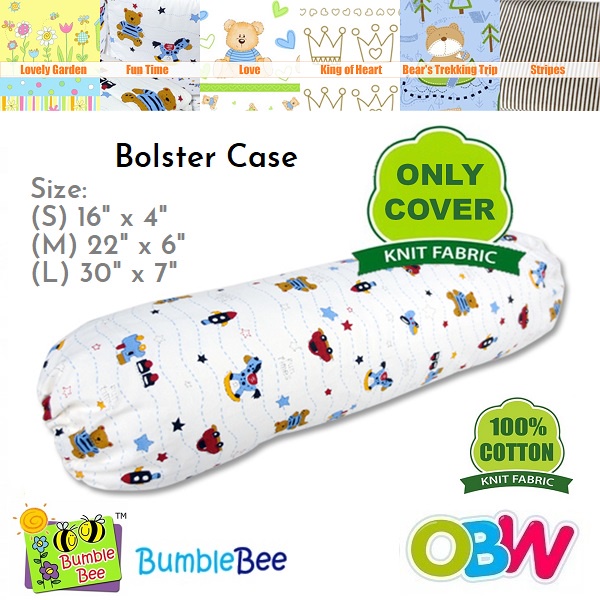 Bumble Bee Baby Bolster Case Knit Fabric (S,M,L) Bolstercase Replacement Cover Shopee Malaysia