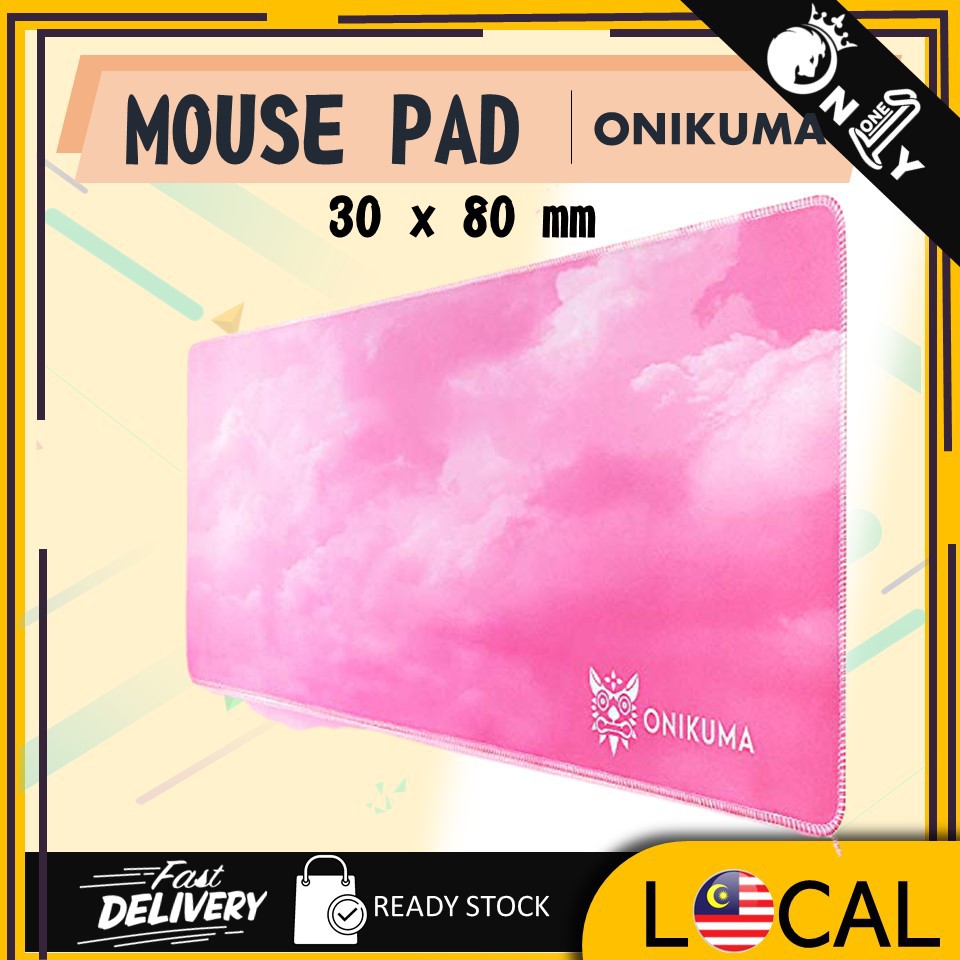 ONIKUMA Gaming Mouse Pad, 31.5 Inch Large Pink Mouse Pad with Durable