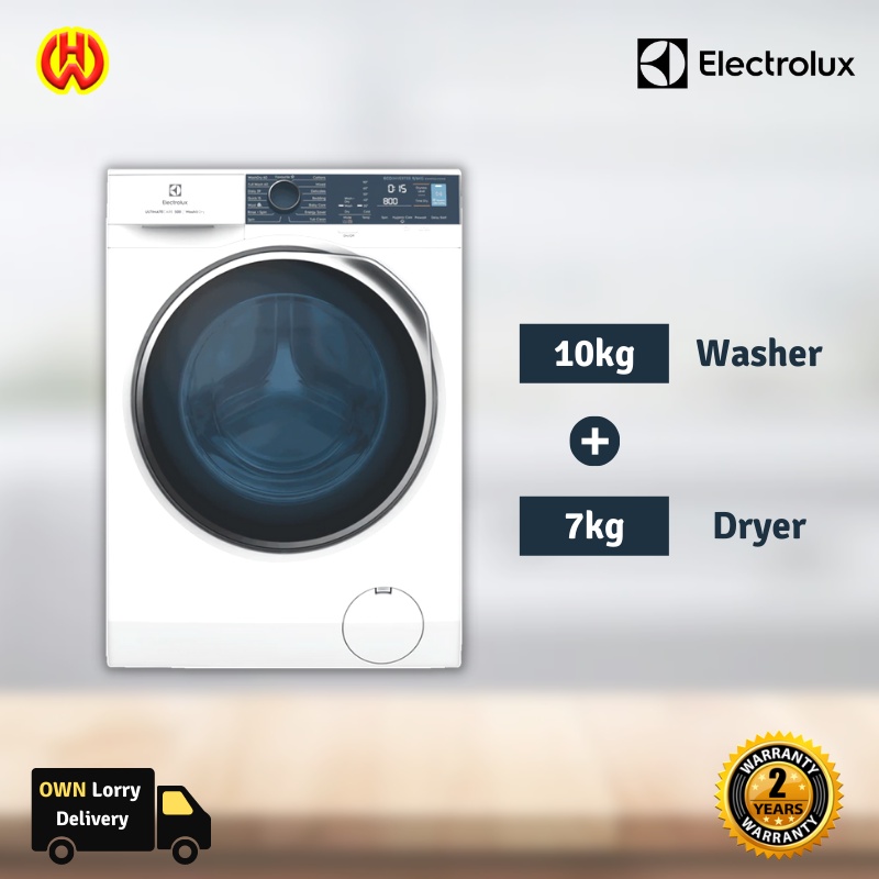 Electrolux UltimateCare 700 10kg/7kg 2in1 Twin Type Front Load Inverter
