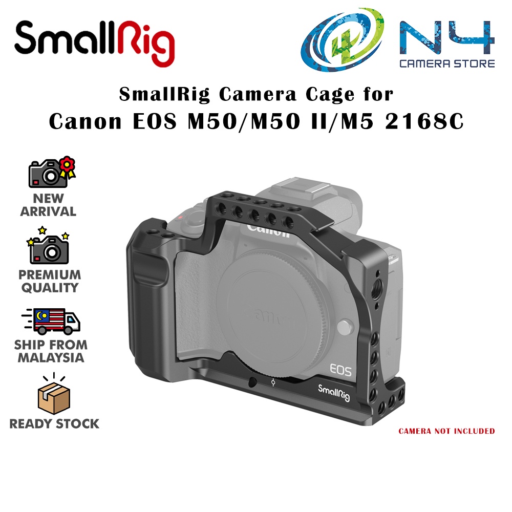 SmallRig Camera Cage for Canon EOS M50/M50 II/M5 2168C Shopee Malaysia