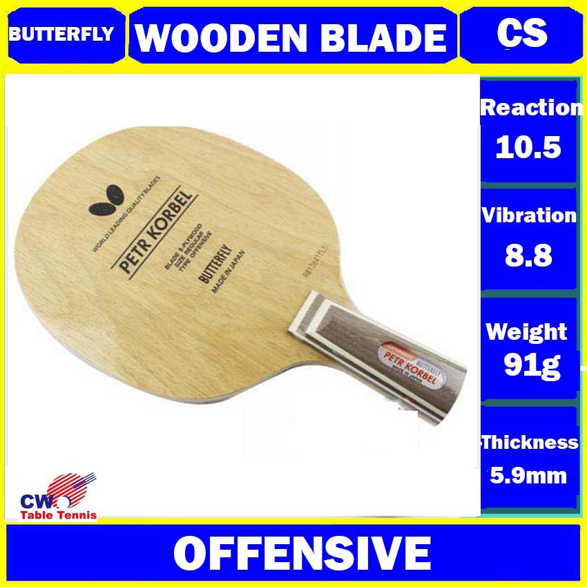 Butterfly Petr Korbel Table Tennis Blade 5ply AllWood Blade