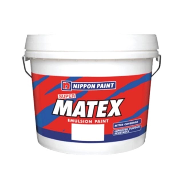 (7L)NIPPON Paint Super Matex Cat Putih / Cat Kapur / Undercoat