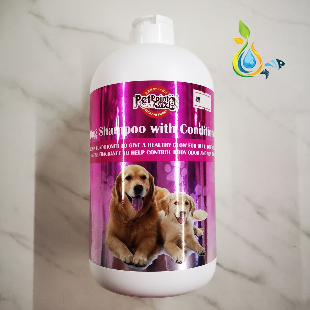 Petpoint Dog Shampoo With Conditioner 1000g 1KG Shopee Malaysia