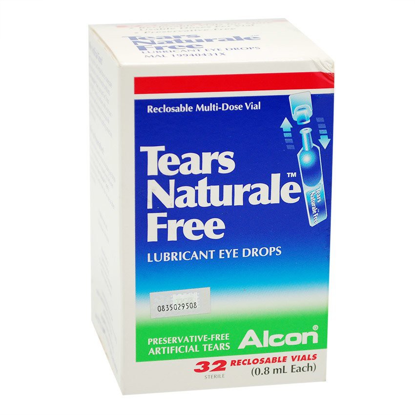 [EXP 03/2023] TEARS NATURALE PRESERVATIVE FREE EYE DROPS 0.8ML x 32'S