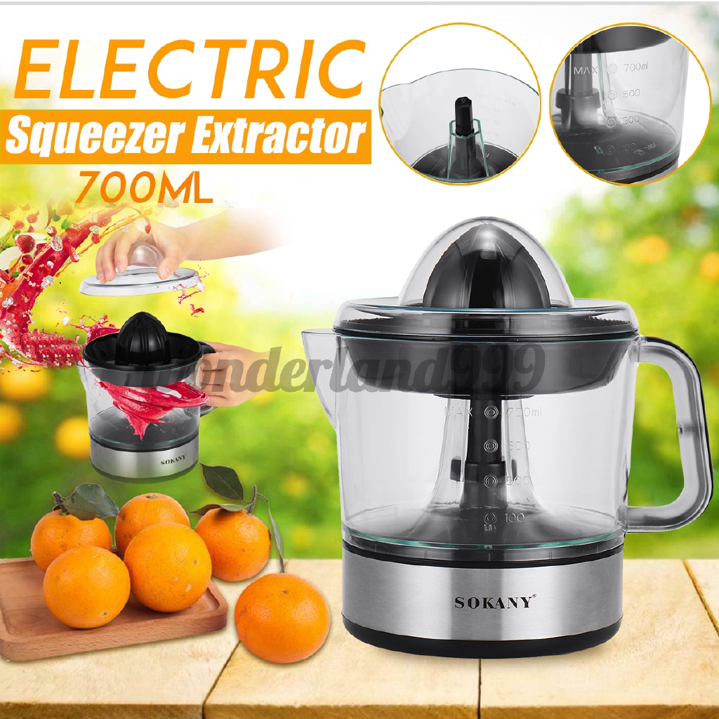 SOKANY Electric Citrus Juicer Fruit Press Orange Lemon Squeezer