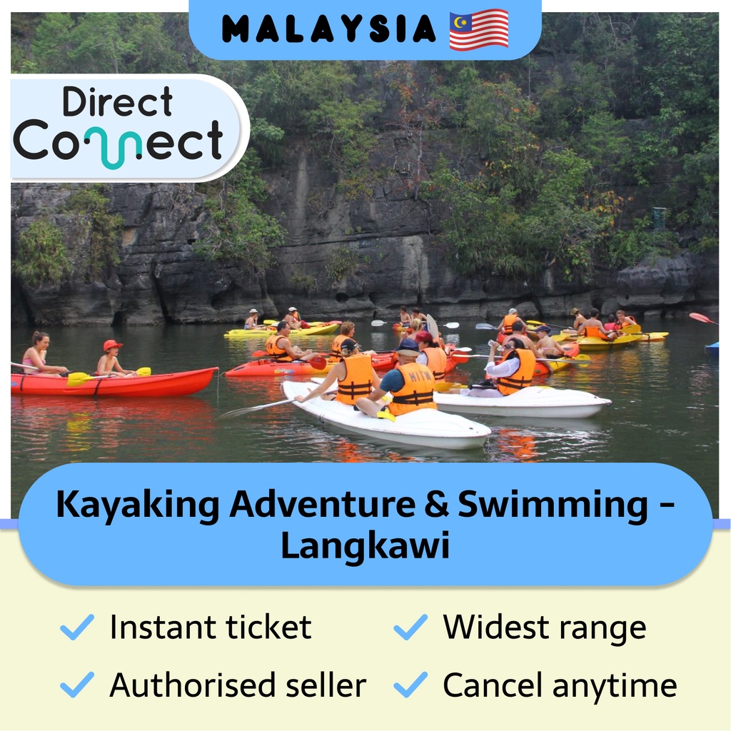 [PROMO TIKET READY] Kayaking Kayak Adventure Swimming Langkawi Malaysia
