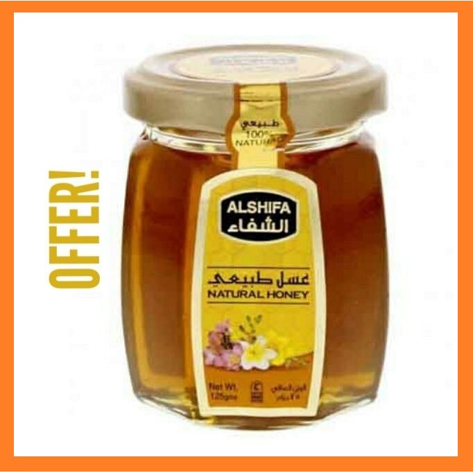 250g MADU ASLI ALSHIFA HONEY 125g Pure Natural Al Shifa