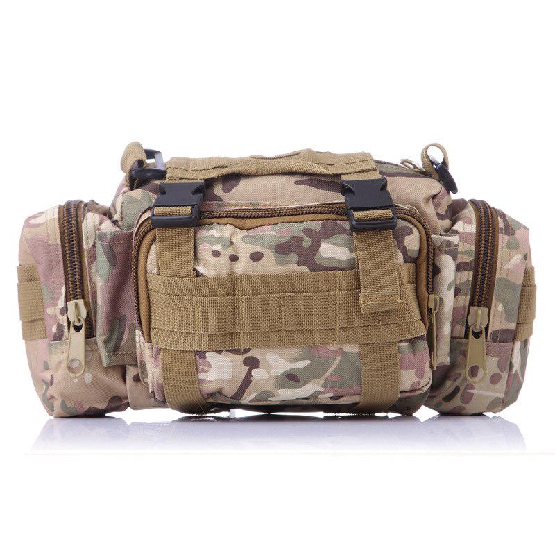 Outdoor 3P Magic Tactical Waist Pack Molle Shoulder Bag Camo Camera Pouch Camping Hiking Hunting