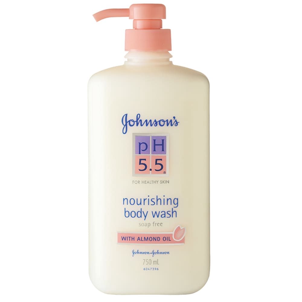 JOHNSON'S pH 5.5 Body Wash Almond Oil (750ml) Shopee Malaysia