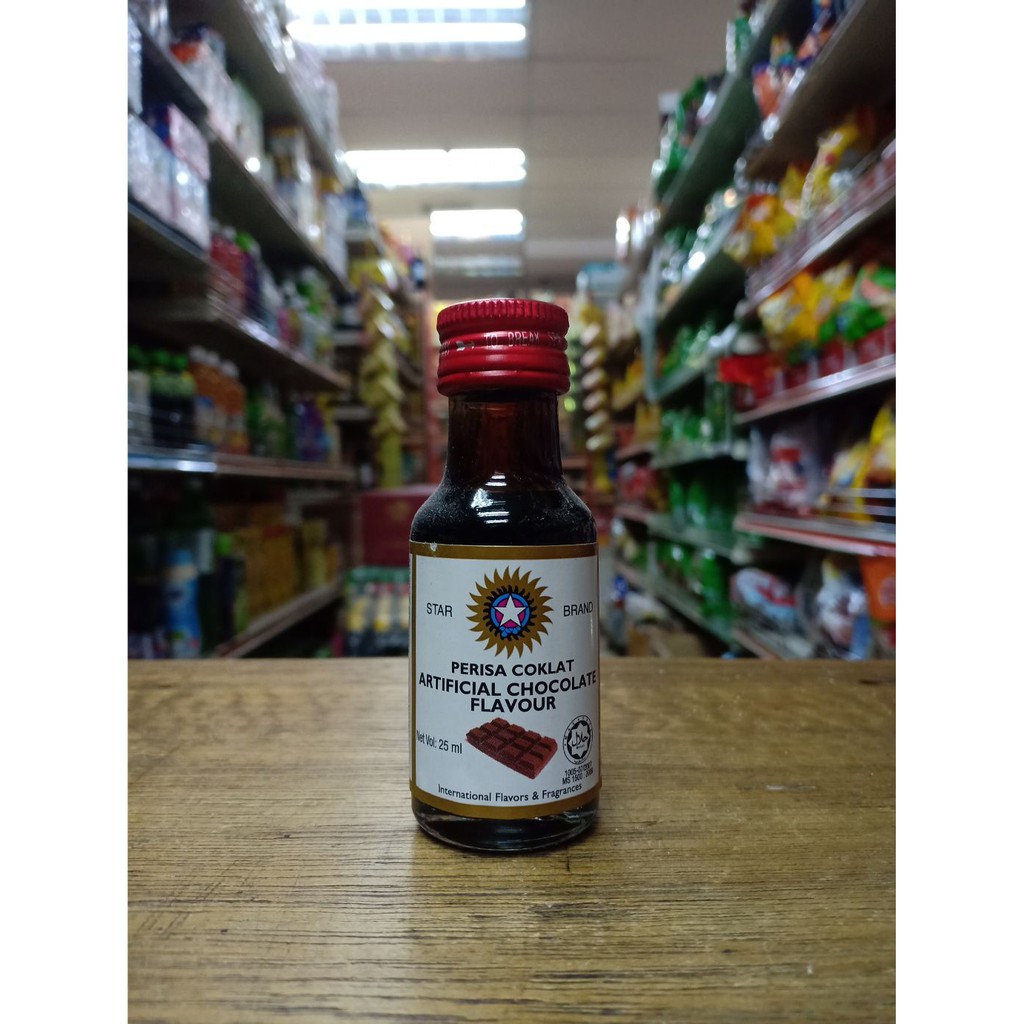 Star Brand Artificial Chocolate Flavour Perisa Coklat 25Ml | Shopee Malaysia