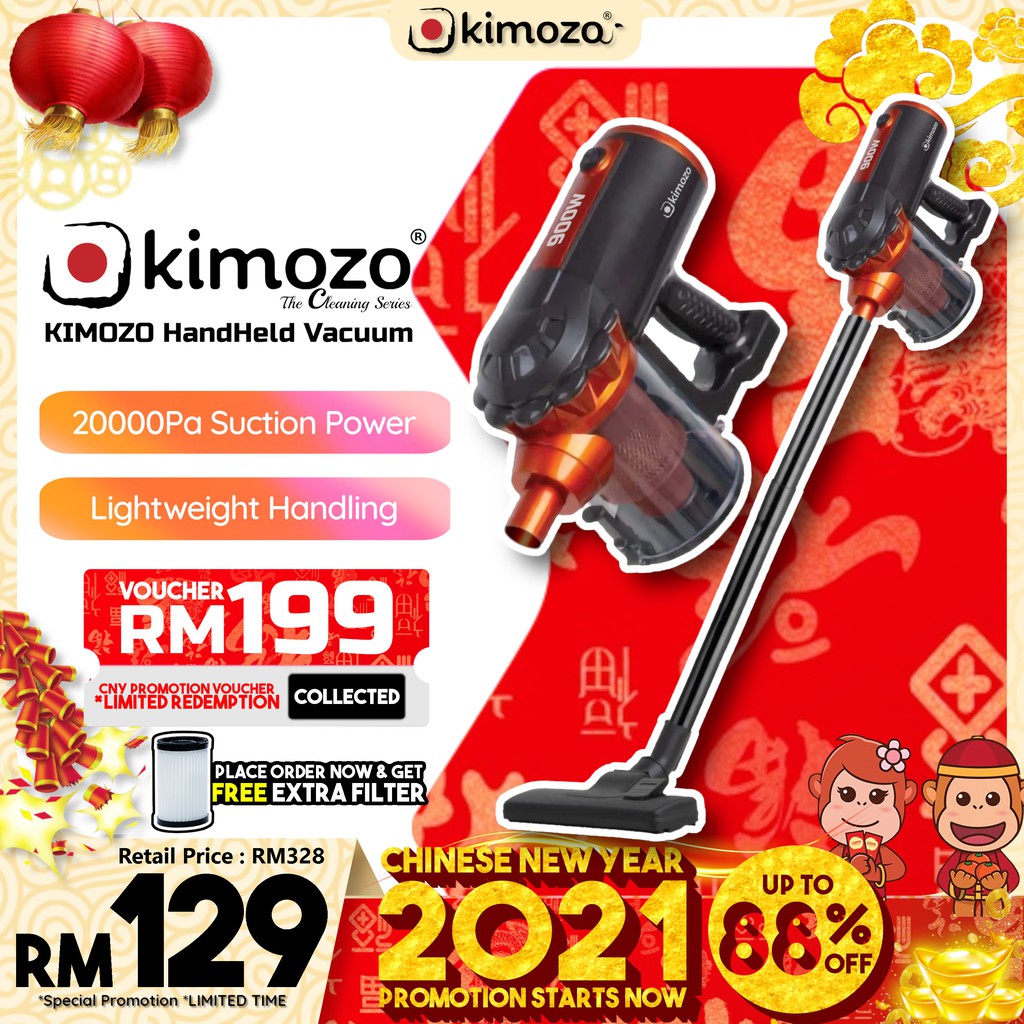 KIMOZO Top.1 JAPAN Handheld Vacuum Cleaner 20000Pa Handstick Car Vacuum